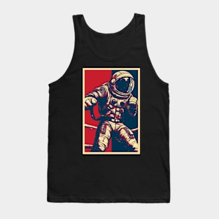 Astronaut boxing in HOPE Style Tank Top